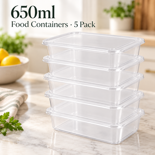 Food Storage Containers, 5 Pack — supplier image 1