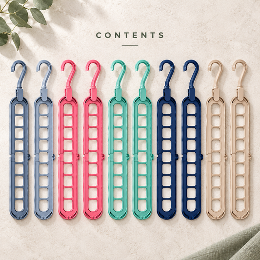 Space-Saving Hanger Organisers, 10 Pack — supplier image 5